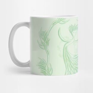 Succulent Sprite - mermaid tail Mug